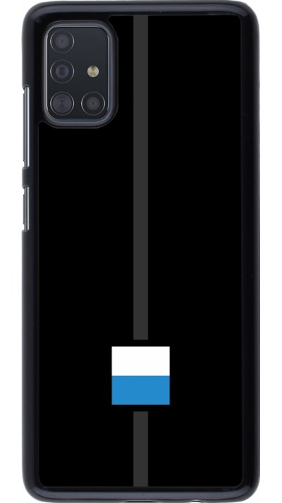 Coque Samsung Galaxy A51 - Canton LU noir