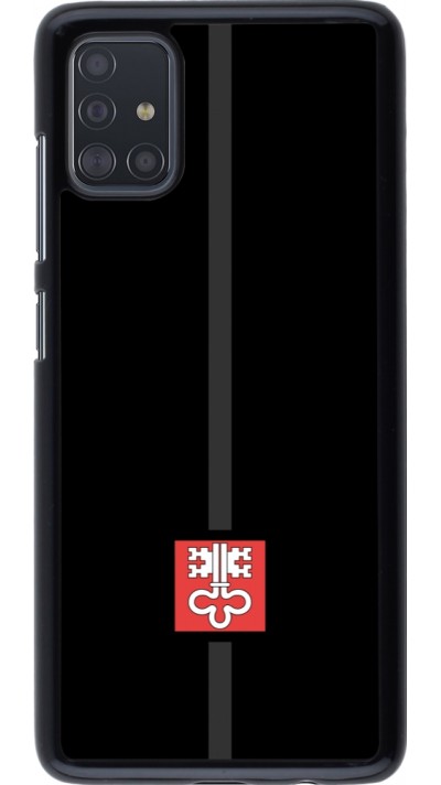 Coque Samsung Galaxy A51 - Canton NW noir