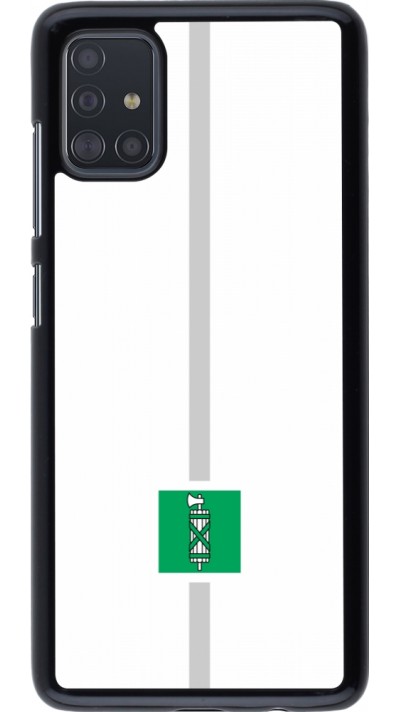 Coque Samsung Galaxy A51 - Canton SG blanc