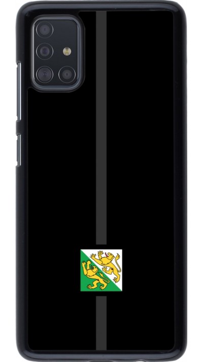 Coque Samsung Galaxy A51 - Canton TG noir