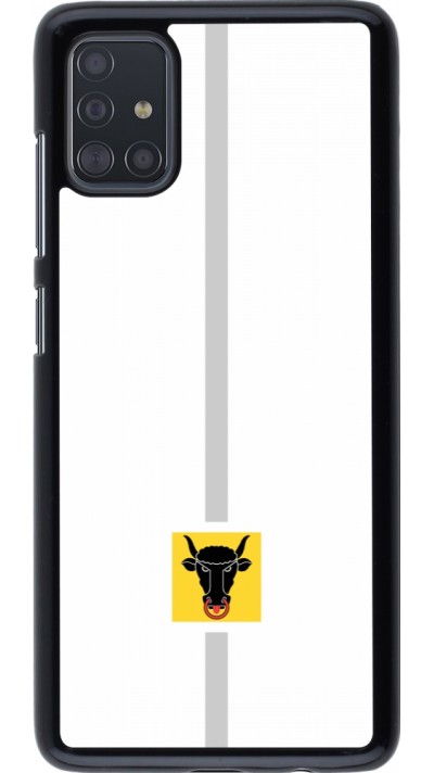 Coque Samsung Galaxy A51 - Canton UR blanc