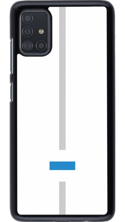 Coque Samsung Galaxy A51 - Canton ZG blanc