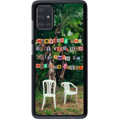 Samsung Galaxy A51 Case Hülle - Chairs DTMF