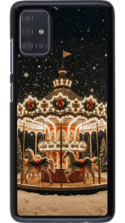 Samsung Galaxy A51 Case Hülle - Christmas 25 Carousel