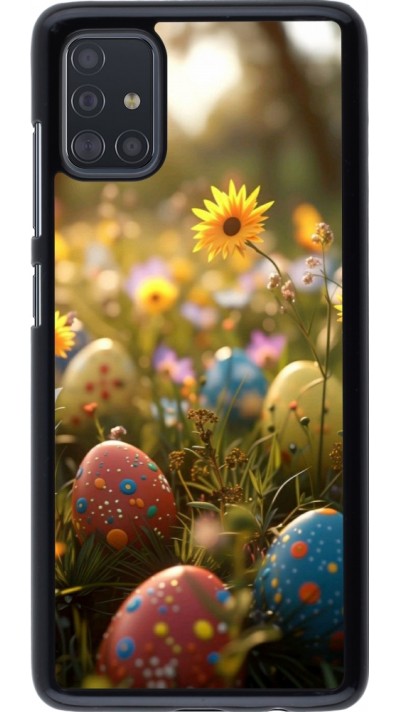 Samsung Galaxy A51 Case Hülle - Easter 2026 Decorated eggs
