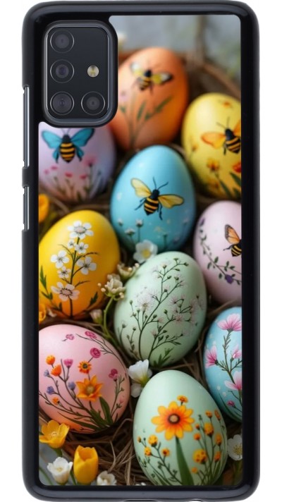Samsung Galaxy A51 Case Hülle - Easter 2026 Eggs with bees