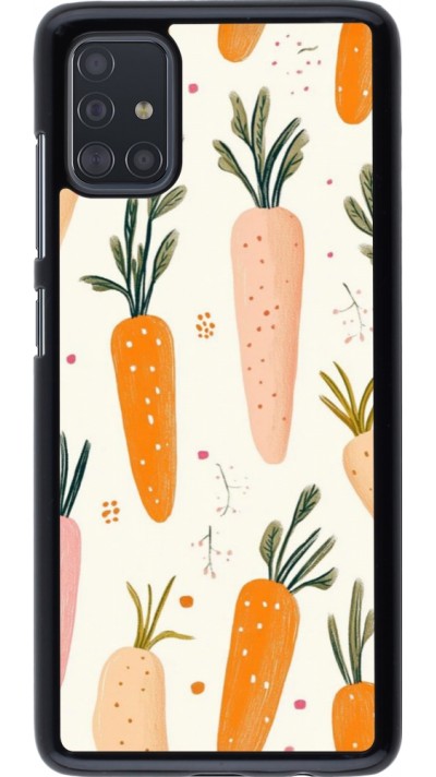 Samsung Galaxy A51 Case Hülle - Easter 2026 Illustration carrots