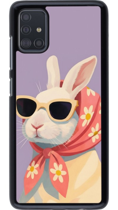 Samsung Galaxy A51 Case Hülle - Easter 2026 Rabbit with scarf
