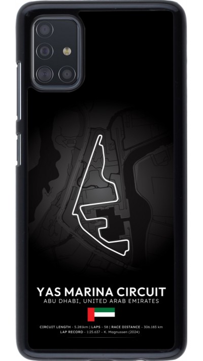 Samsung Galaxy A51 Case Hülle - F1 Track 2025 Abu Dhabi