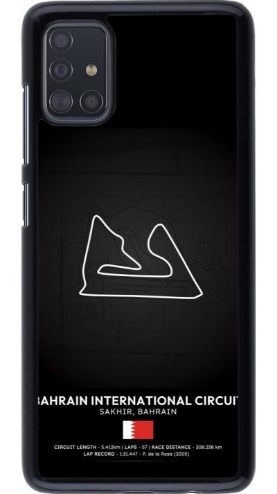 Samsung Galaxy A51 Case Hülle - F1 Track 2025 Bahrain