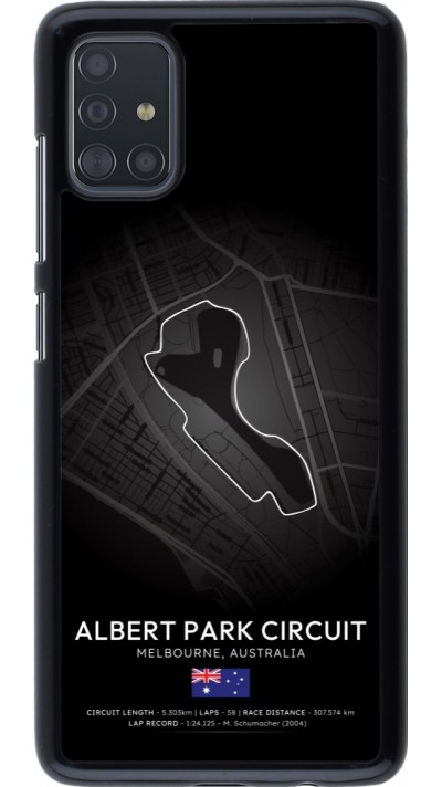 Samsung Galaxy A51 Case Hülle - F1 Track 2025 Melbourne