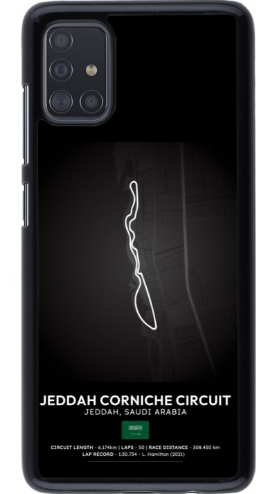 Samsung Galaxy A51 Case Hülle - F1 Track 2025 Saudi Arabia