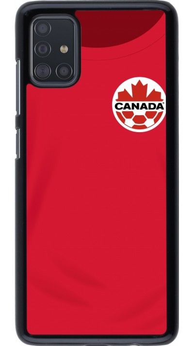 Coque Samsung Galaxy A51 - Maillot de football Canada 2022 personnalisable