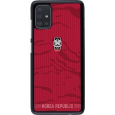 Samsung Galaxy A51 Case Hülle - Südkorea 2026 personalisierbares Fussballtrikot