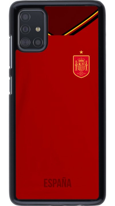 Coque Samsung Galaxy A51 - Maillot de football Espagne 2022 personnalisable