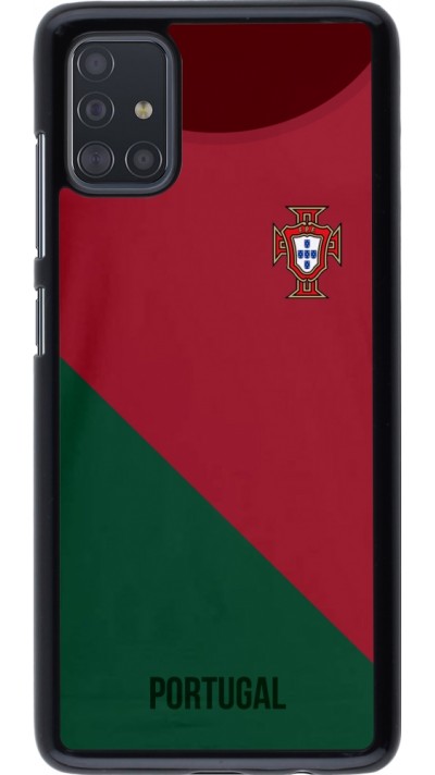 Samsung Galaxy A51 Case Hülle - Fussballtrikot Portugal2022