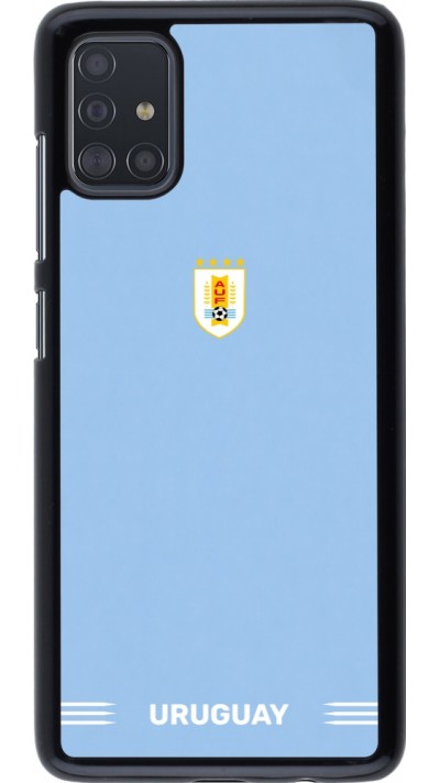 Samsung Galaxy A51 Case Hülle - Uruguay 2026 personalisierbares Fussballtrikot