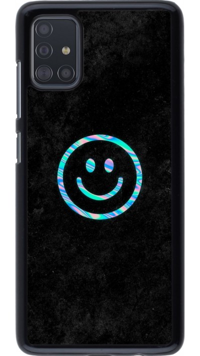 Coque Samsung Galaxy A51 - Happy smiley irisé
