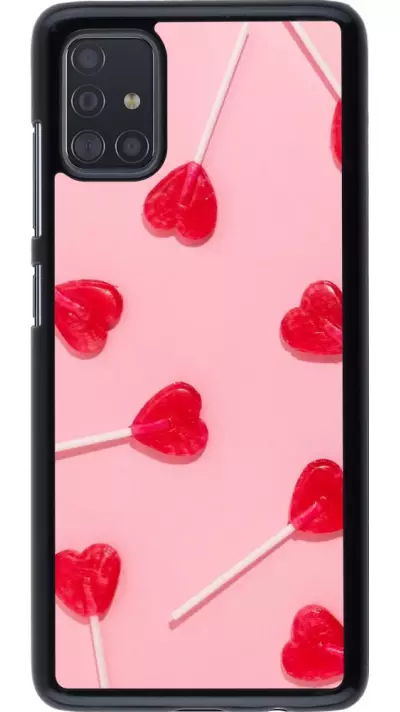 Samsung Galaxy A51 Case Hülle - Saint Valentines Day 26 Lollipop