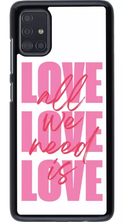 Samsung Galaxy A51 Case Hülle - Saint Valentines Day 26 Love all we need is