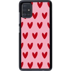 Samsung Galaxy A51 Case Hülle - Saint Valentines Day 26 Pattern heart