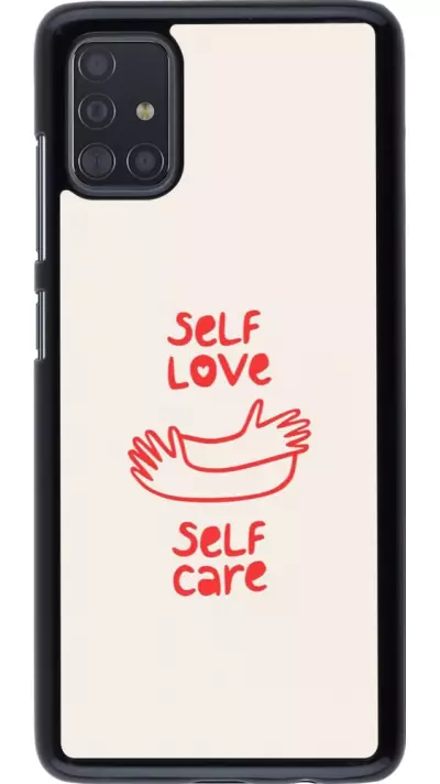 Samsung Galaxy A51 Case Hülle - Saint Valentines Day 26 Self love self care
