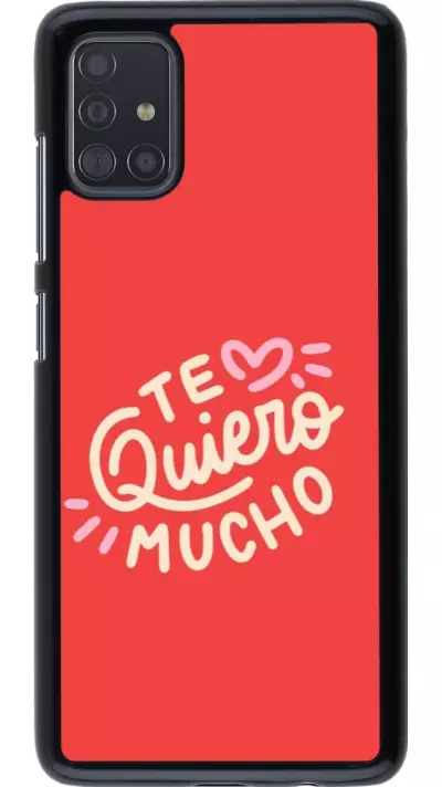 Samsung Galaxy A51 Case Hülle - Saint Valentines Day 26 Te quiero mucho