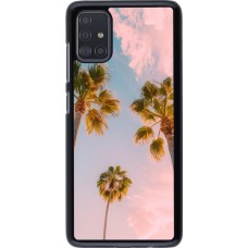Samsung Galaxy A51 Case Hülle - Summer 2025 Palmiers