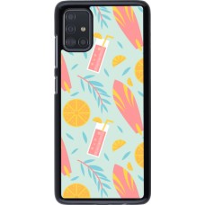 Samsung Galaxy A51 Case Hülle - Summer 2025 Pattern citron