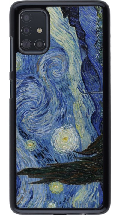 Samsung Galaxy A51 Case Hülle - Kunstbild - Sternennacht - Van Gogh