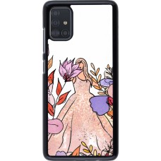 Coque Samsung Galaxy A51 - Taylor Swift Sketch - White
