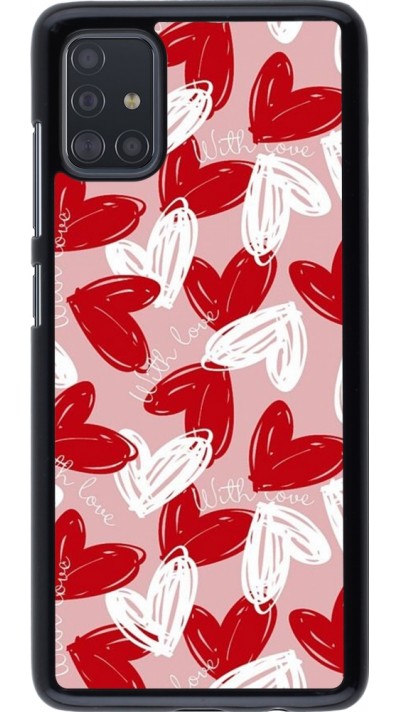 Samsung Galaxy A51 Case Hülle - Valentine 2024 with love heart