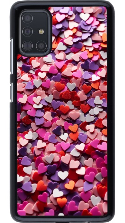 Coque Samsung Galaxy A51 - Valentine 2025 Confetti