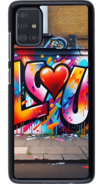 Coque Samsung Galaxy A51 - Valentine 2025 Love U Tag