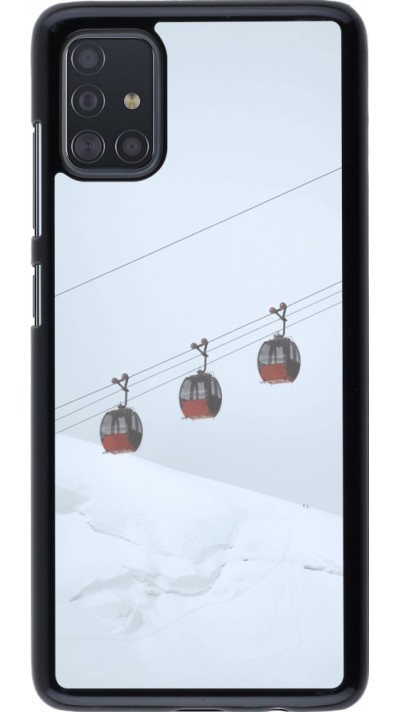 Samsung Galaxy A51 Case Hülle - Winter 22 ski lift
