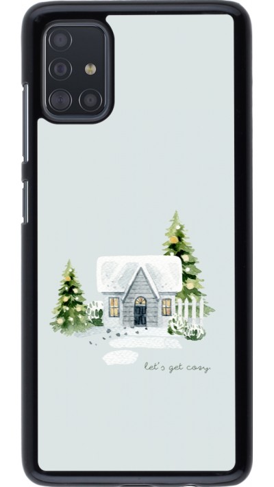 Samsung Galaxy A51 Case Hülle - Winter 25 Cosy House