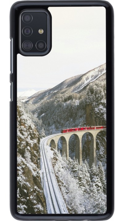Coque Samsung Galaxy A51 - Winter 25 Winter polar express