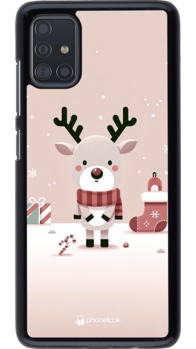 Samsung Galaxy A51 Case Hülle - Weihnachten 2023 Choupinette Rentier