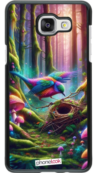Samsung Galaxy A5 (2016) Case Hülle - Vogel Nest Wald