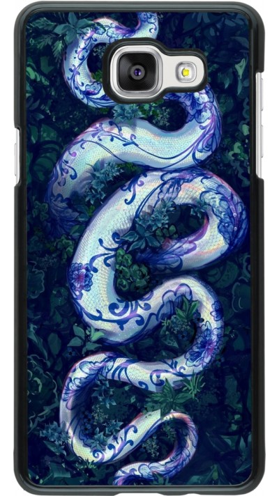 Samsung Galaxy A5 (2016) Case Hülle - Snake Blue Anaconda