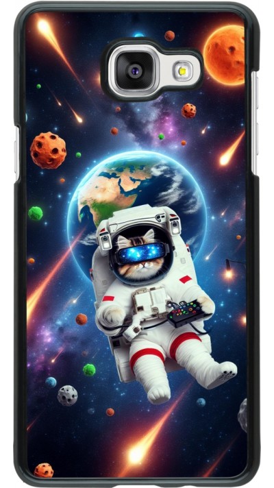 Samsung Galaxy A5 (2016) Case Hülle - VR SpaceCat Odyssee