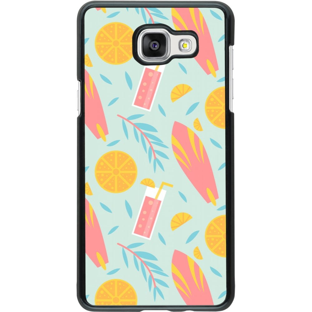 Samsung Galaxy A5 (2016) Case Hülle - Summer 2025 Pattern citron