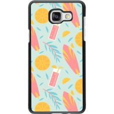 Samsung Galaxy A5 (2016) Case Hülle - Summer 2025 Pattern citron
