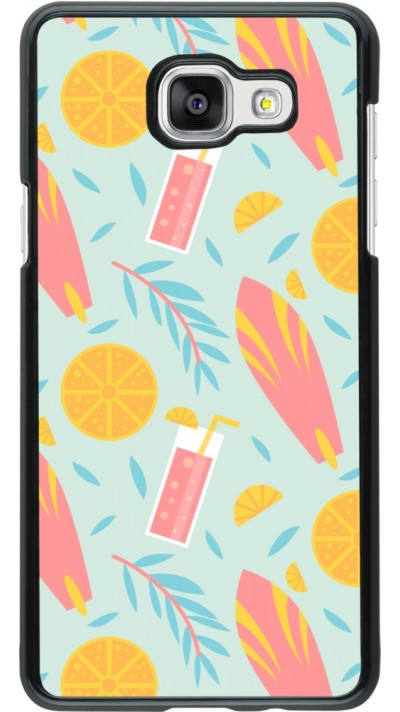 Samsung Galaxy A5 (2016) Case Hülle - Summer 2025 Pattern citron