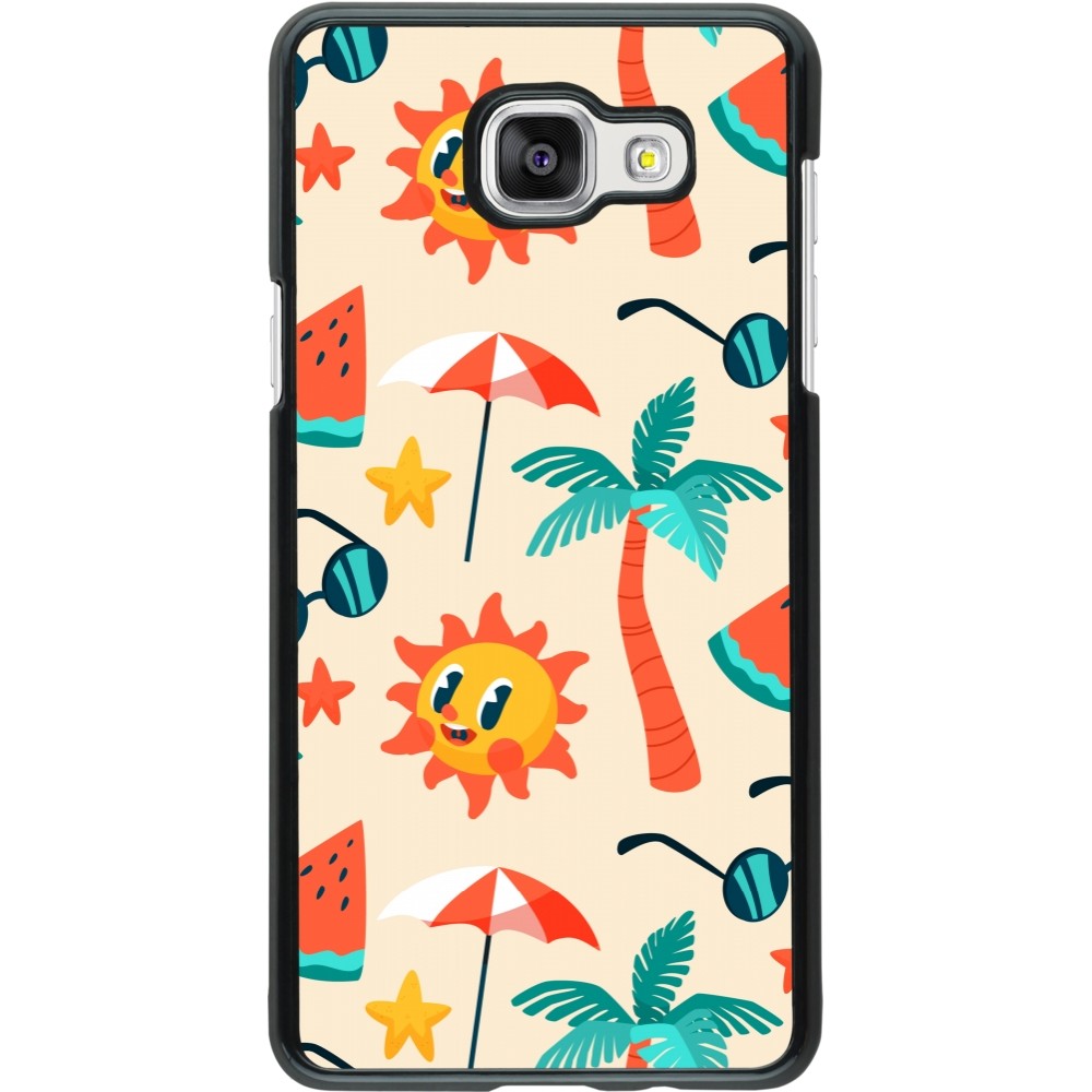 Samsung Galaxy A5 (2016) Case Hülle - Summer 2025 Pattern soleil