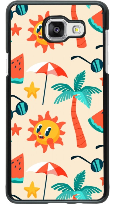 Samsung Galaxy A5 (2016) Case Hülle - Summer 2025 Pattern soleil