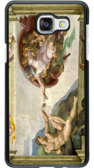 Samsung Galaxy A5 (2016) Case Hülle - Kunstbild - Die Erschaffung Adams - Michelangelo