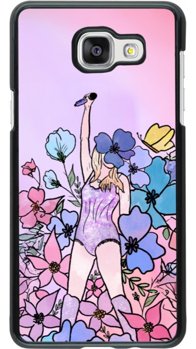 Samsung Galaxy A5 (2016) Case Hülle - Taylor Swift Sketch - Pink