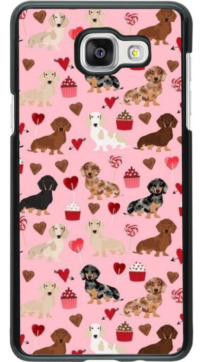 Samsung Galaxy A5 (2016) Case Hülle - Valentine 2024 puppy love
