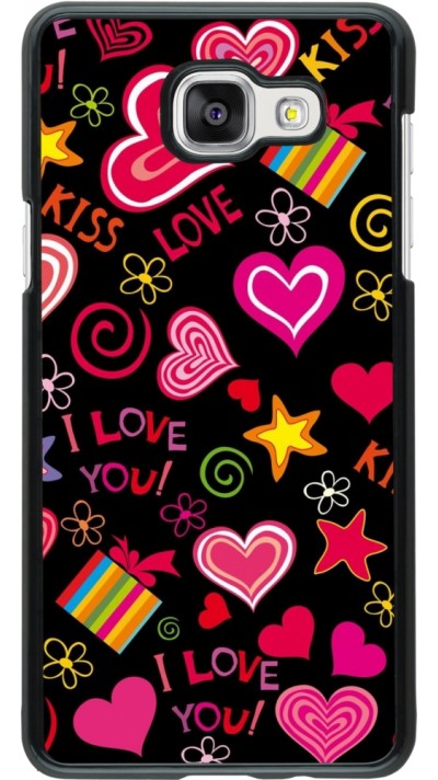 Samsung Galaxy A5 (2016) Case Hülle - Valentine 2023 love symbols